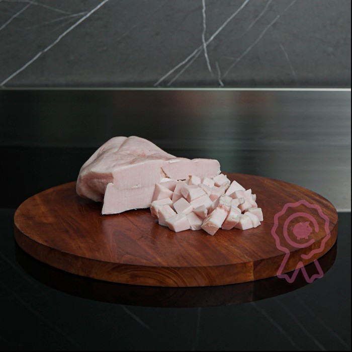 

Lemak Babi (Pork Fat) Lokal - Dadu/Cube - 1KG (Frozen)