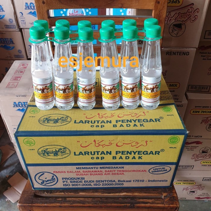 

Terbagus Larutan Penyegar Cap Badak Botol Kecil 200Ml