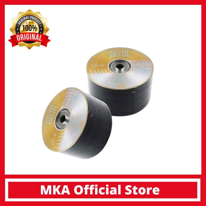 

TERSEDIA ARITA CD-R 52X GOLD BULK50