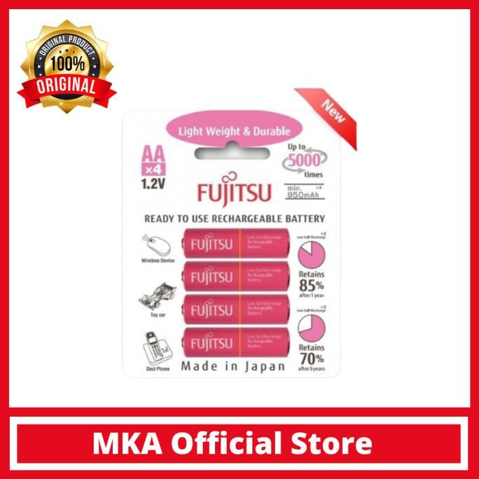 

TERSEDIA BATERAI FUJITSU PINK AA 950MAH 4BP RECHARGEABLE LIMITED