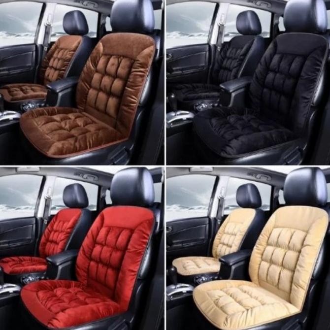 Alas Duduk Jok Mobil Alas Jok Duduk Sandaran Seat Depan Empuk & Nyaman Diskon
