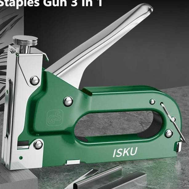 

Isku Staples /Stapler Gun 3 In 1 Taer Bisa 3 Jenis Staples