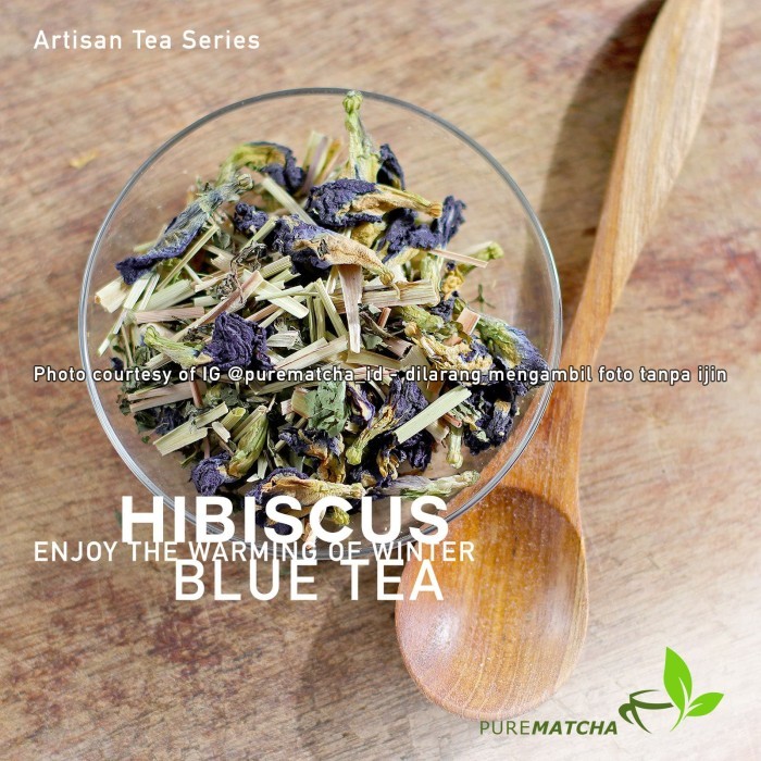 

Artisan Tea Cafe - Butterfly Pea Tea Teh Bunga Telang Blue Tea 50Gr