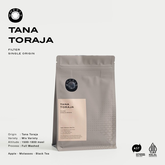 

Kopi Arabica Tana Toraja Filter Roasted Beans Manual Brew 500Gr