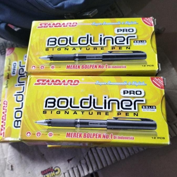 

NEW Pulpen Standard Boldliner PRO 0.8 ( BIRU )