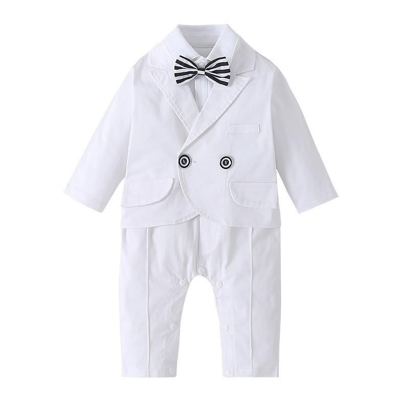 Gior Jas Anak Import Putih Setelan Bayi Ramadhan Putih White Tuxedo Anthony