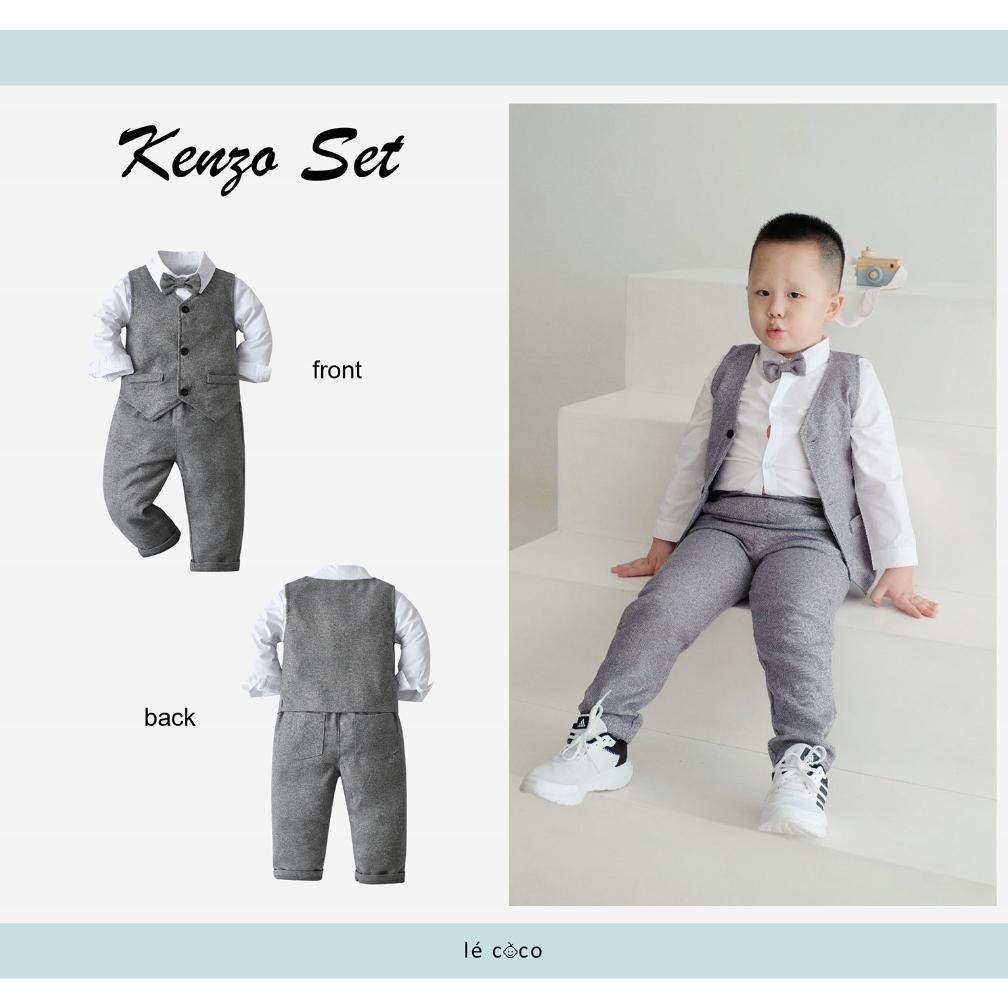 Pan Lecoco - Baju Set Anak Laki-Laki - Jas & Setelan Formal Anak Laki-Laki-Kenzo Set