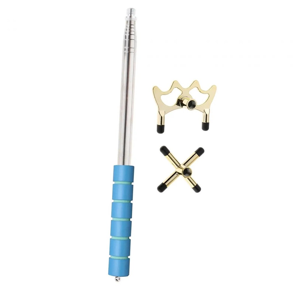 retractable billiard cue stick, billiard cue rest, billiard cue head, billiard