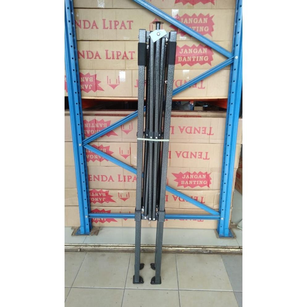 Hab Kerangka Tenda Lipat 2.5X2.5 (Tidak Termasuk Atap Tenda)