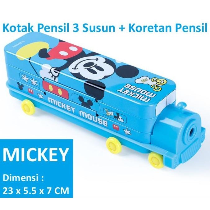 

HARGA DISC - Kotak Pensil Serutan Anak Disney Karakter Import Frozen Marvel Minnie