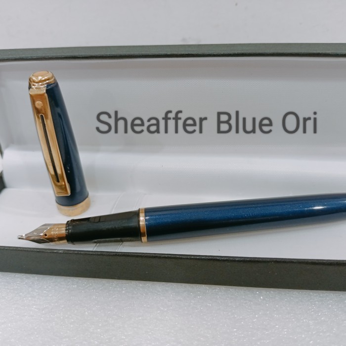

Farizal - Pena Sheaffer Royal Blue Original No Parker Waterman Pilot Cross