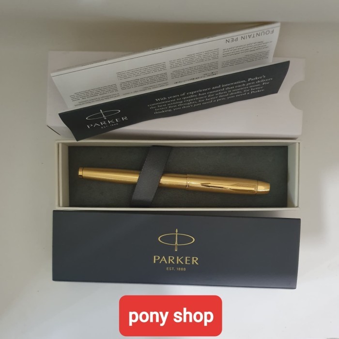

Farizal - Parker Im Rb Full Gold Trim Roller Ball Klip Emas