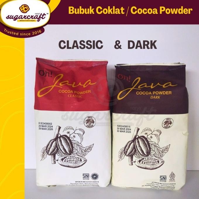 

Coklat bubuk murni premium Oh Java kakao pure cocoa powder cokelat chocolate MRS03