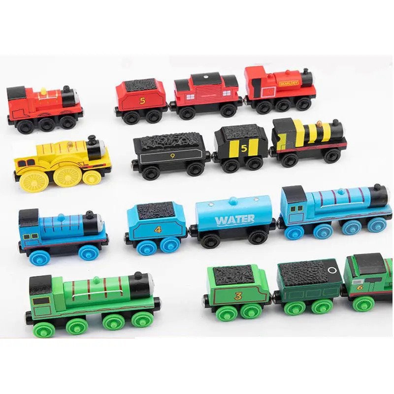Thomas and Friends Wooden Train Set Thomas Edward Percy Gorden Model Toy Magnetic Rail Train Toys fo