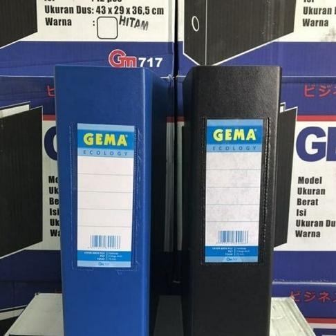 

Ordner Gema 717 Folio Biru ( 1 Dus : 12 Pcs)