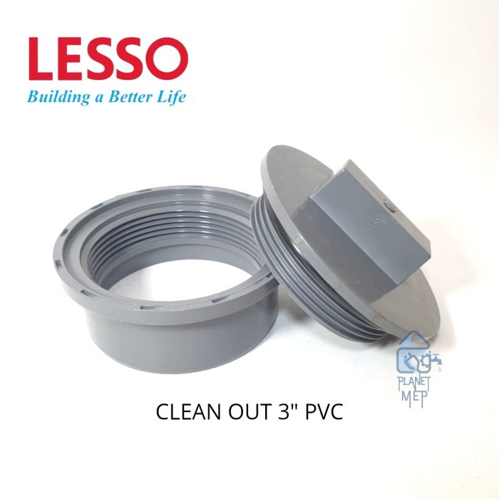+++++] LESSO CLEAN OUT 3" PVC