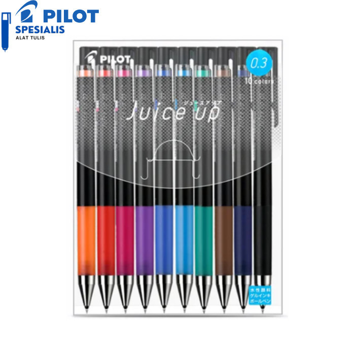 

Ready PILOT JUICE UP 0.3 GEL PEN 1 SET 10 Warna / LJP-200S3-10C-EX