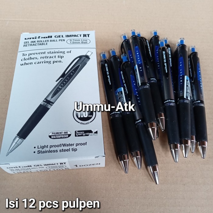 

Ready Pulpen uni ball gel impact RT