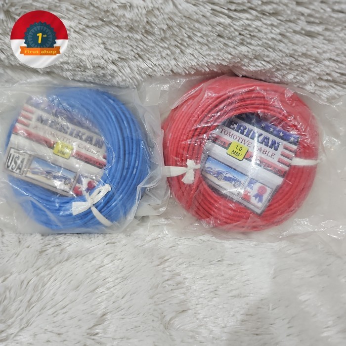 HARGA DISC - kabel serabut tunggal nyaf 1.0mm 1mm kabel motor kabel wayering kabel tunggal dalam isi
