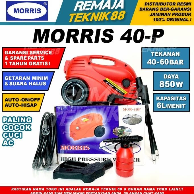 MESIN CUCI MOBIL MOTOR / STEAM AC / JET CLEANER / MORRIS 40P