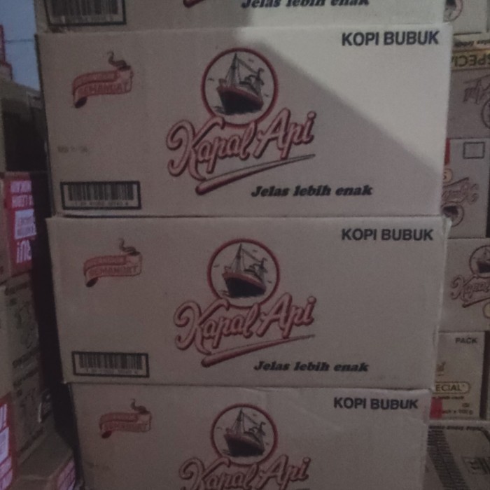 

kopi bubuk kapal api kemasan 9x380g