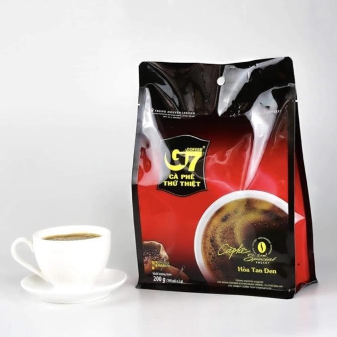 

Best Seller KOPI VIETNAM TRUNG NGUYEN G7 hitam instan TANPA AMPAS GULA isi 100