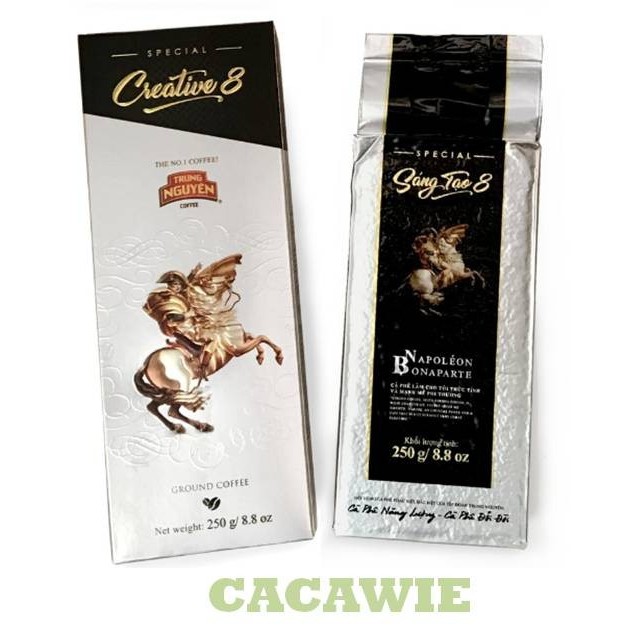 

Kopi Vietnam Special Trung Nguyen Creative(Sang Tao)8 kopi hitam bubuk