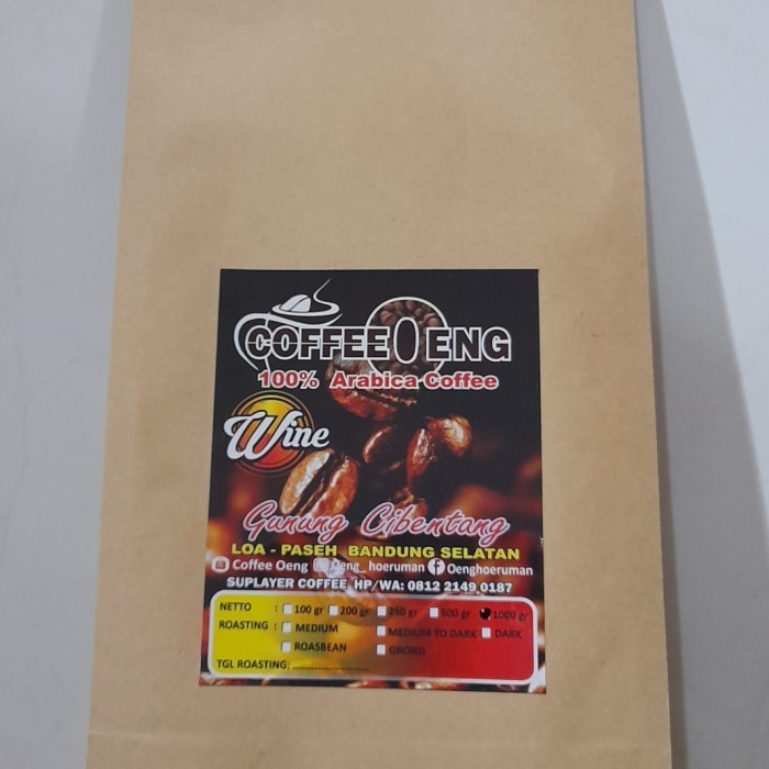 

coffe oeng wine 1kg