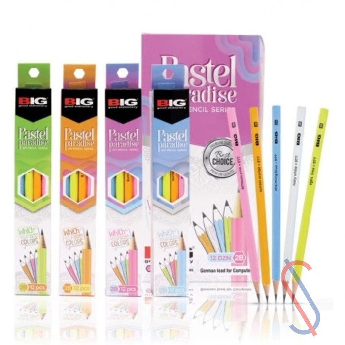 

(:(:(:(] Pensil Big pastel paradise 977 series