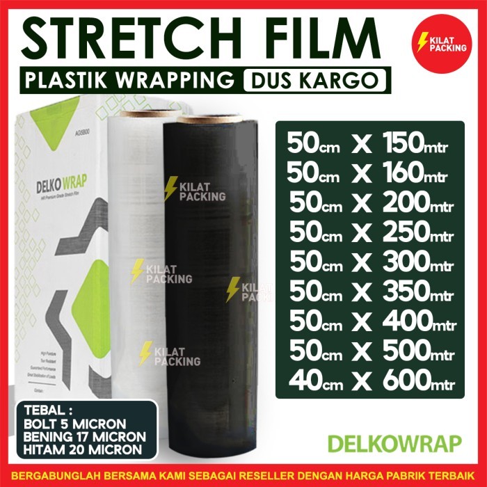 Plastik Wraping Plastik Wrap Plastik Stretch Film Delko Wrap DUS