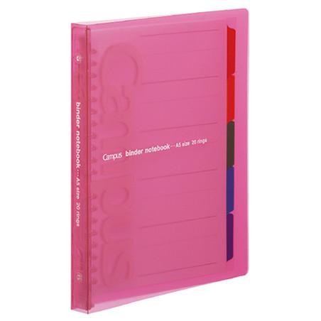 

Kokuyo Campus Slide Binder (Slim Type) A5 Vertikal 20 Lubang L-P133