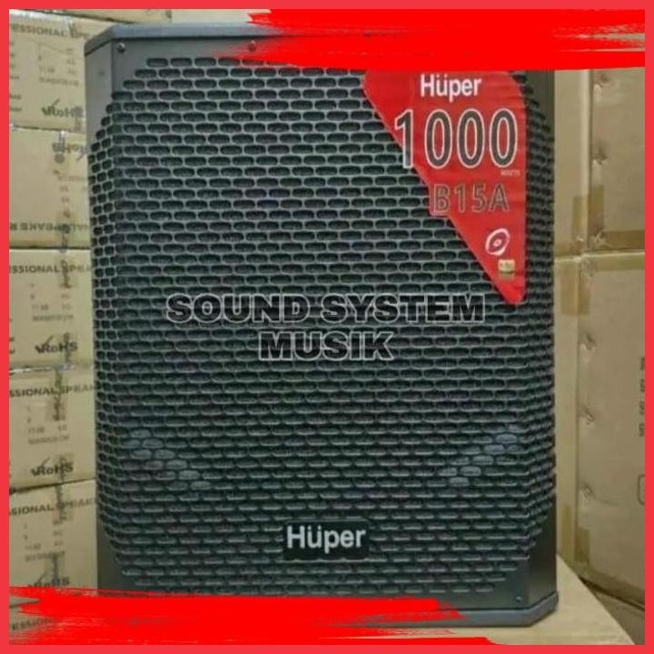 (SOU) SPEAKER SUBWOOFER AKTIF HUPER B15A B 15A 15 A 15IN INCH ORIGINAL