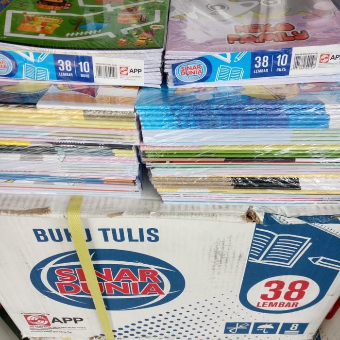 

BUKU TULIS SIDU SINAR DUNIA 38 LBR TERMURAH