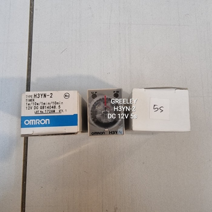 TIMER OMRON H3YN-2 5s DC 12V