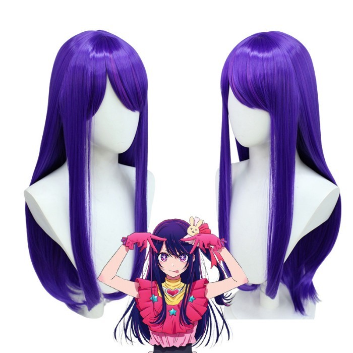Lol-36 Wig Hoshino Ai Oshi No Ko Cosplay Rambut Palsu Karakter Anime