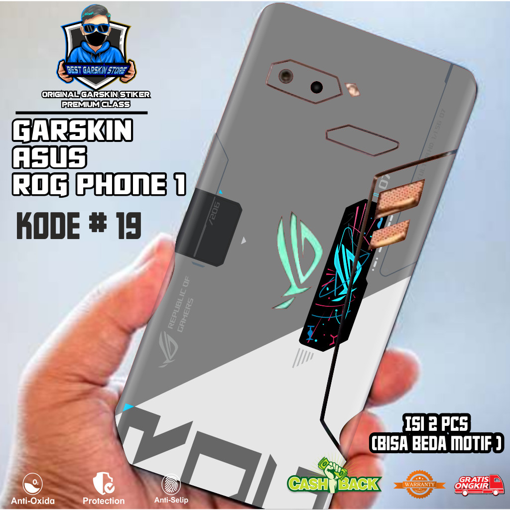 Promo2pcs - 2 Pcs Asus Rog Phone 1 1620 Request Sendiri Garskin Stiker/not Case Premium Quality Cust