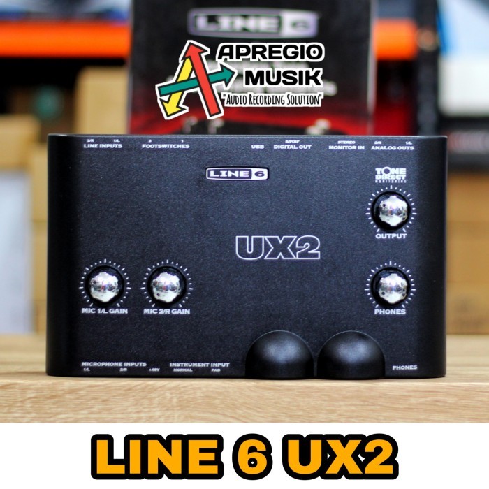PROMO Soundcard Line6 UX2 line 6 UX 2 line 6 UX2 original
