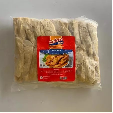 

Ardena Ekonomis Roll Ikan 1 Kg / Fish Roll Ardena Isi 22 Pcs