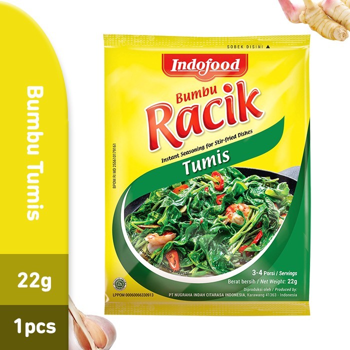 

Bumbu Indofood Racik Tumis 1PC / AB012