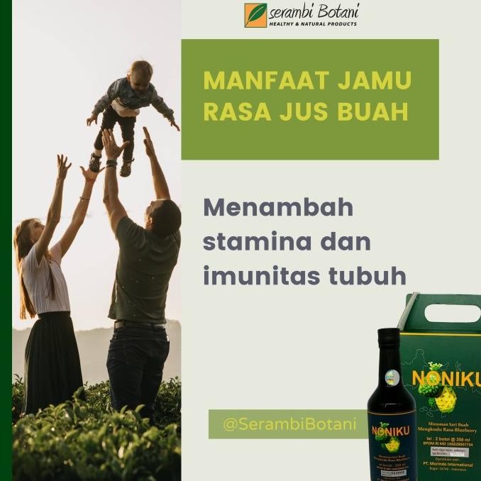 

Sari Jus Buah Mengkudu Noni Jus Rasa Bluberry - Noniku MM