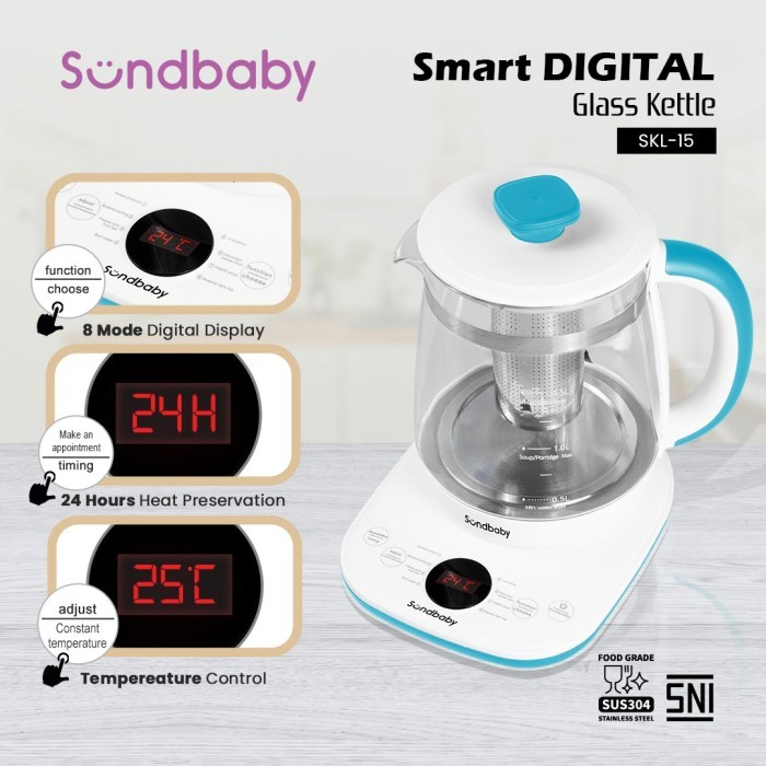 Sundbaby Smart Glass Kettle