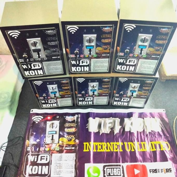 TERMURAH - WIFI KOIN // USAHA WIFI KOIN