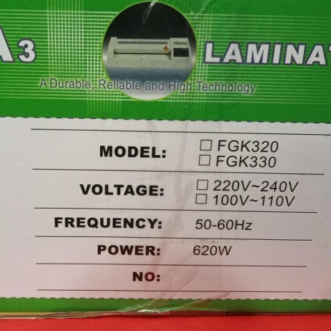 Mesin Laminating A3 FGK 330