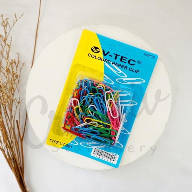 

TERBARU - V-tec Paper Clip Vinyl Set Klip Kertas Set