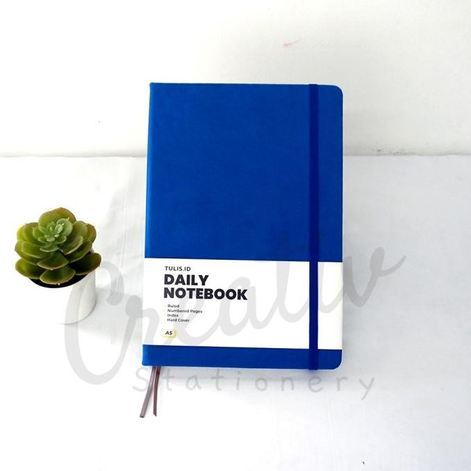 

TERMURAH - [Tulis.Id] Premium Daily Notebook A5 Hard Cover Buku Jurnal