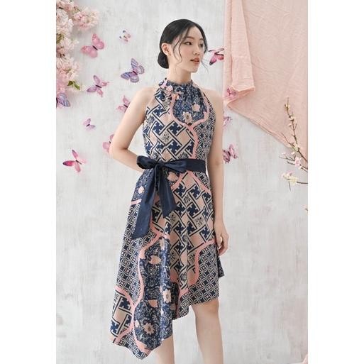 Dress Batik 254 BNI/ Batik Wanita Modern