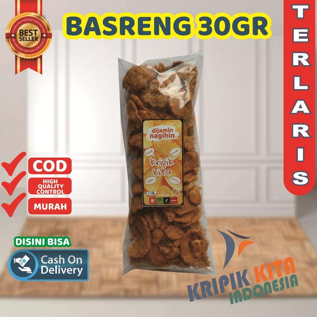 

BASRENG BASO GORENG 30 GRAM KRIPIK KITA