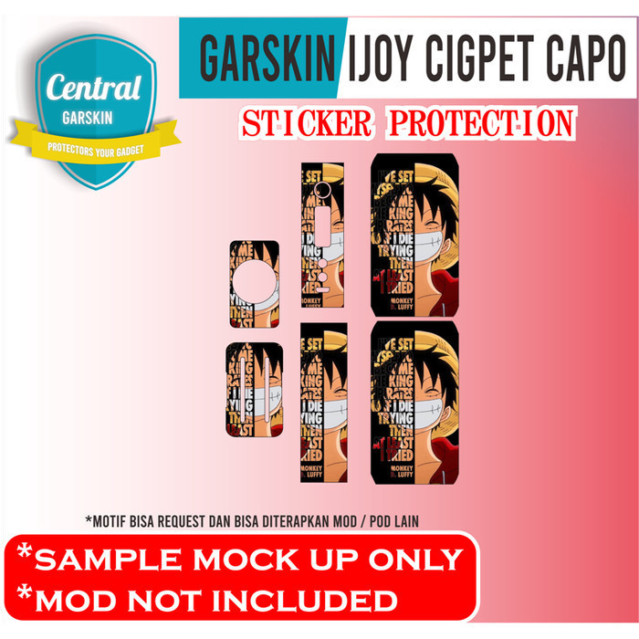 COD Cigpet Capo Stikter Pelindung 01 03 Stiker Skin Casing Bayar Ditempat Buy1get1free