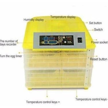 112 Egg Incubator Penetas Telur Hhd 112 Full Automatis