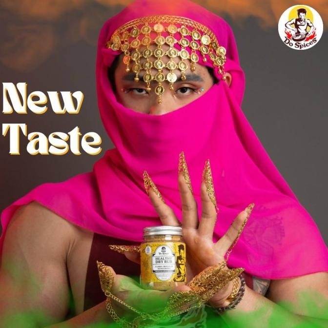 

Dospices Healthy Dry Rub Bumbu marinasi rendah kalori [Curry Masala seasoning] P19A